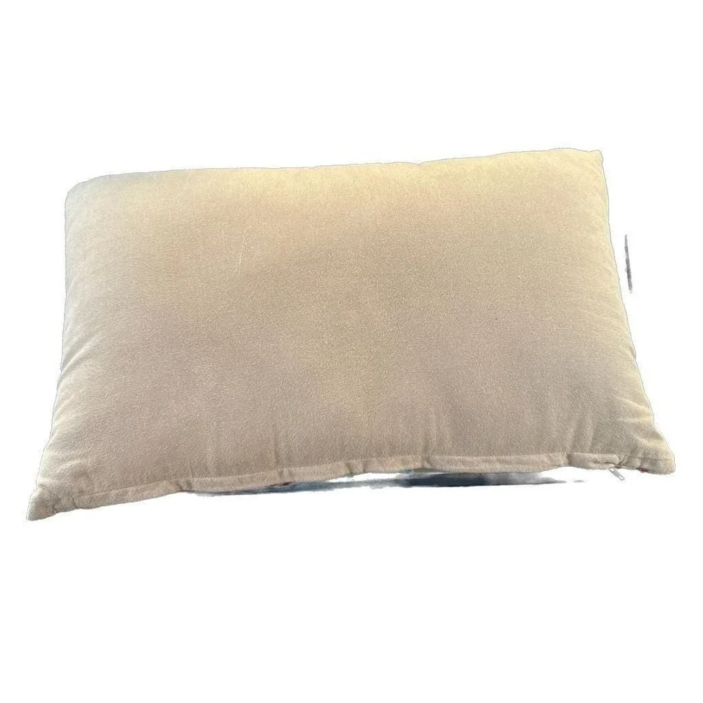 Vintage Pier 1 Imports Embroidered Boho Suzani Lumbar Throw Pillow 19x11